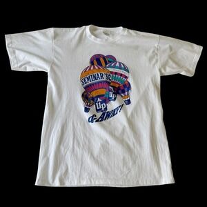 1992 Mary Kay T Shirt White HotaAir Balloon Graffix Inc Large